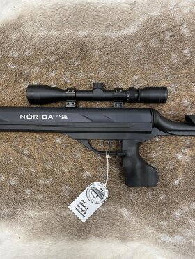 Luftgevær -  - Norica Omnia ZRS m. kikkert kal. 4,5 mm.