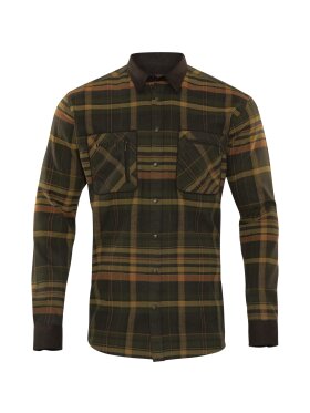 Skjorter - Härkila - Pajala skjorte -Green/Brown
