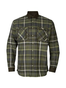 Skjorter - Härkila - Pajala skjorte -Olive check