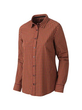 Dameskjorter - Härkila - Selja Lady L/S Check skjorte -Red/Black check