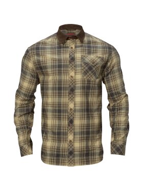 Skjorter - Härkila - Driven Hunt flannel skjorte - Light teak check