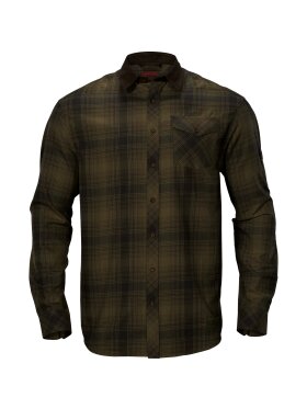 Skjorter - Härkila - Driven Hunt flannel skjorte - Olive green check