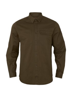 Skjorter - Härkila - Trym L/S skjorte -Willow green