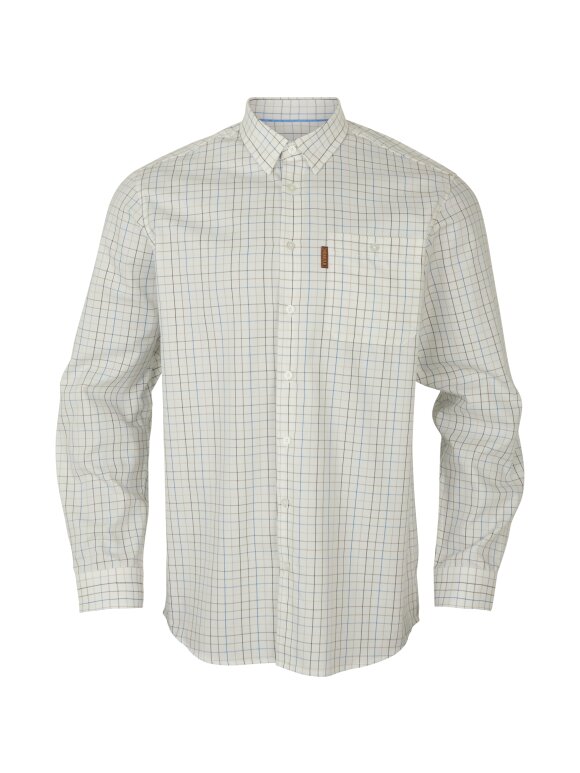 Skjorter - Härkila - Allerston L/S skjorte -Strong blue/White