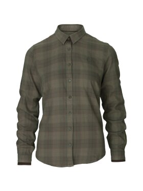 Dameskjorter - Seeland - Range Lady skjorte -Pine green check