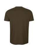 T-Shirts & Poloshirts - Härkila - Härkila graphic t-shirt 2-pack -Willow green/Burgundy