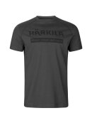 T-Shirts & Poloshirts - Härkila - Härkila logo t-shirt 2-pack -Duffel green/Phantom