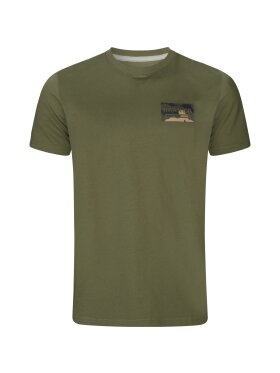 T-Shirts & Poloshirts - Härkila - Härkila Core t-shirt -Dark olive