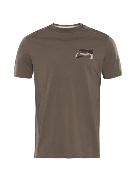 T-Shirts & Poloshirts - Härkila - Härkila Core t-shirt -Brown granite