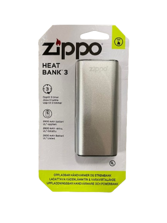 Powerbanks - Zippo - Heat Bank 3 med håndvarmer