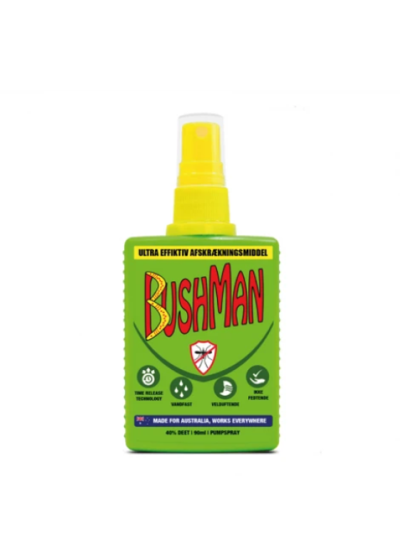 Bukkejagt 2025 - Bushman - Myggespray 90ml Bukkejagt 2025 - Bushman - Myggespray 90ml