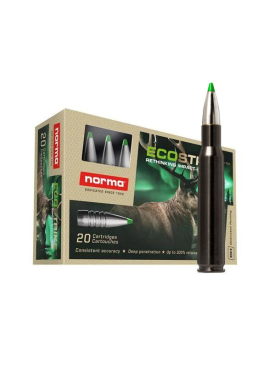 Bukkejagt 2024 - Norma - Ecostrike Silencer 30-06 Spring. 9,7g. 