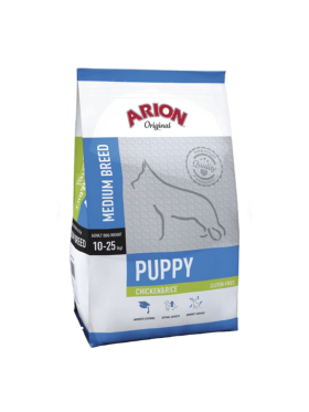 Hundemad - Arion - Puppy Medium Chicken & Rice 3 kg.
