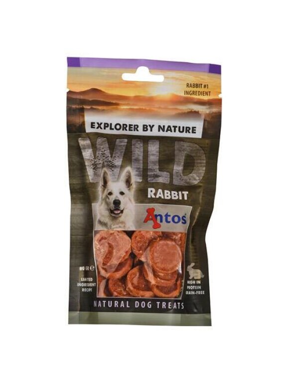 Hundemad - Antos  - Wild Rabbit 80g.