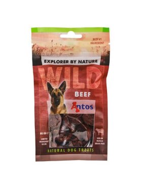 Hundemad - Antos  - Wild Beef 80 g.