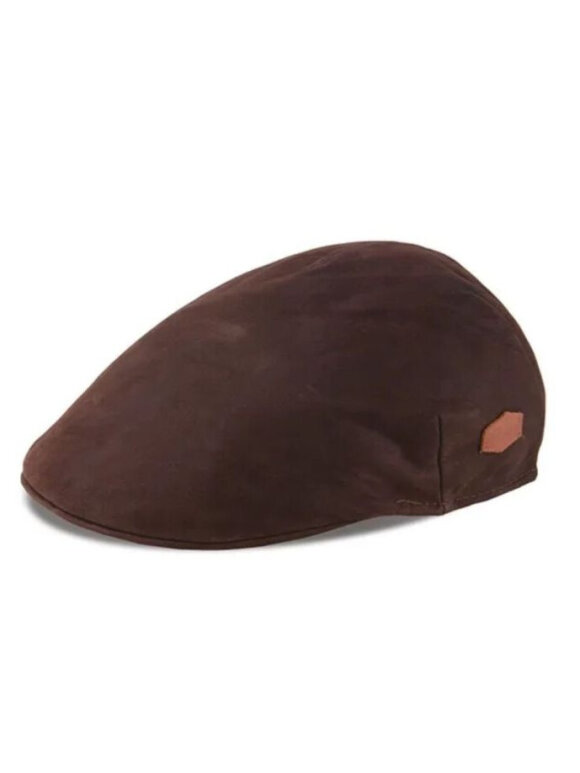 Hatte, Huer & Caps - MJM - Country EL Nappa Wax Cap - Brown