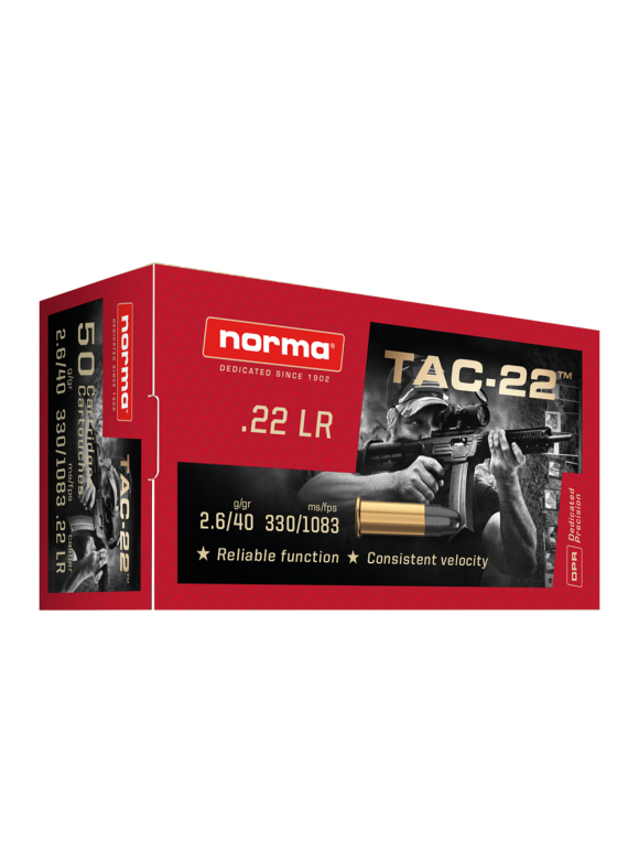 Rågeregulering - Norma - TAC .22 LR