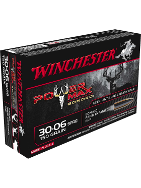 30-06 Spring. - WINCHESTER - Power Max Bonded 30-06 Spring. 150grian.