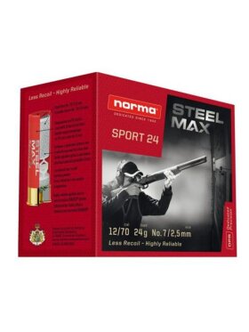 Flugtskydningspatroner - Norma - Steel max sport 7 (250 stk)
