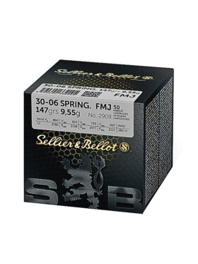 30.06 Spring. - Sellier & Bellot - S&B FMJ 30-06 Spring. 9,55g