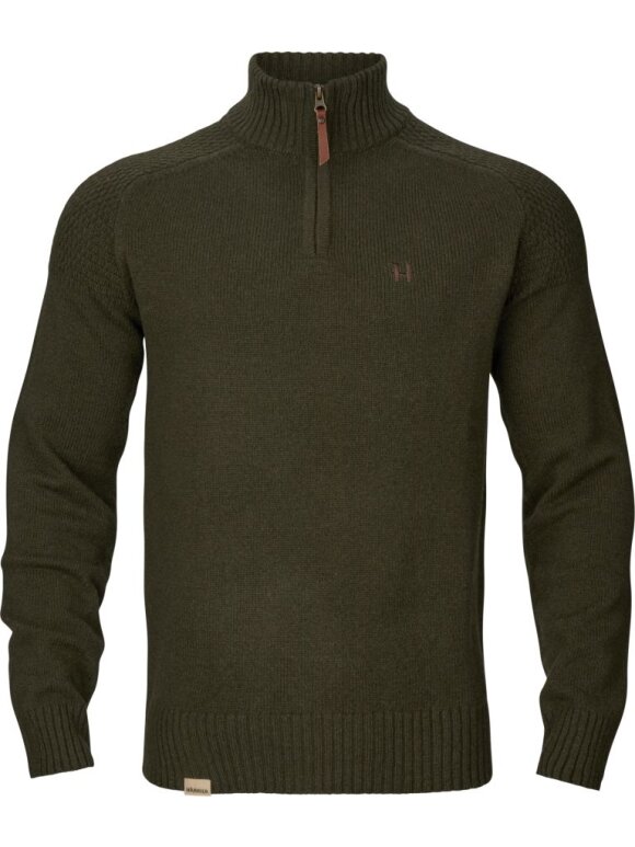 Trøjer & Fleece - Härkila - VINCENT MERINO HALF ZIP PULLOVER ROSIN