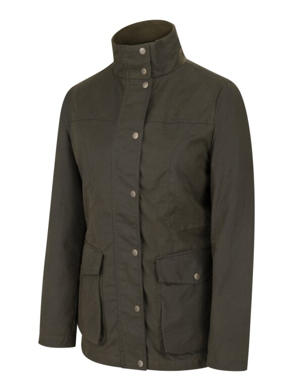 Damejakker - HOGGS OF FIFE - CALEDONIA WOMEN´S WAX JACKET 