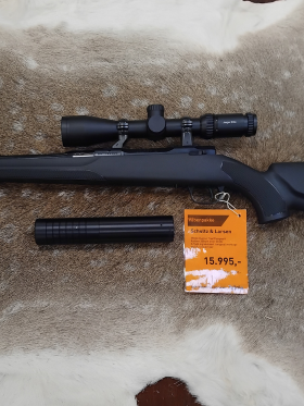 Våbenpakker - Schultz & Larsen - HUNTER 308W + S&L LYDDÆMPER OG KIKKERT